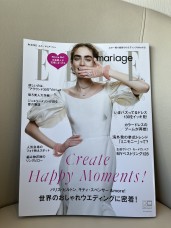 「ELLE mariage  No,40　2022」　掲載中！！
