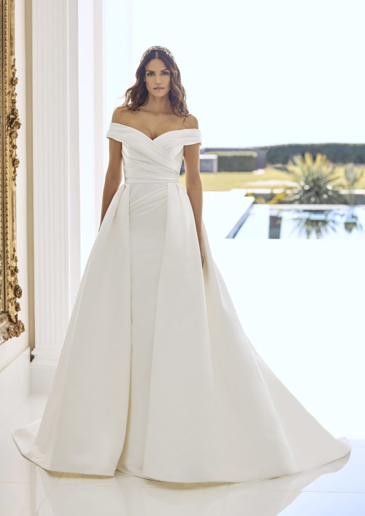 DIMITRA ｜Aライン｜ウエディングドレス｜PRONOVIAS（プロノビアス）