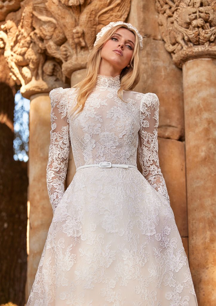 AMANI ｜Aライン｜ウエディングドレス｜PRONOVIAS（プロノビアス）